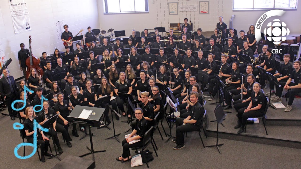 a high school concert band